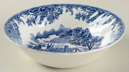 The Brook Blue (Columbia, Malaysia) Coupe Cereal Bowl