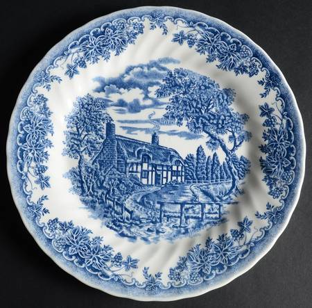 The Brook Blue (Columbia, Malaysia) Dinner Plate