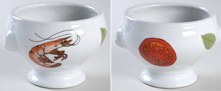 COB30 Lion Bowl (Lion Head Handles)