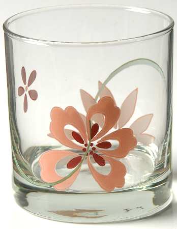 Pretty Pink (Corelle) 12 Oz Glassware Double Old Fashioned