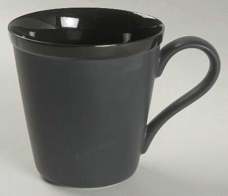 Domino Black Mug