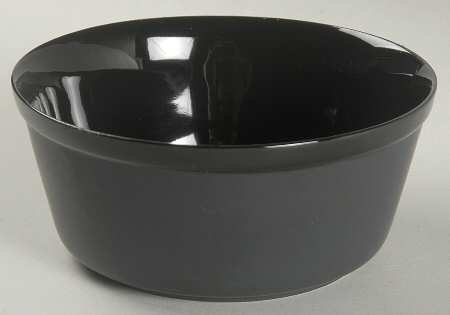 Domino Black Soup/Cereal Bowl