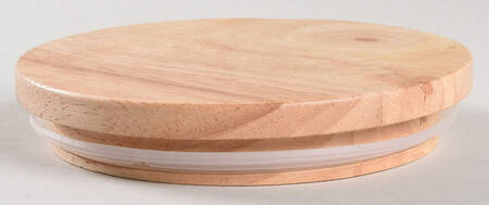 Aspen (Essential) Wood Lid for Medium Canister