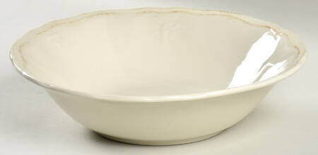 Country Craft Sandstone 9" Round Vegetable Bowl