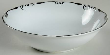Baroness (Platinum) 9" Round Vegetable Bowl