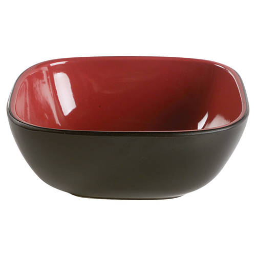 Chili Red (Square) Soup/Cereal Bowl