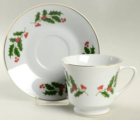 CX324 Footed Cup & Saucer Set
