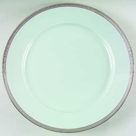Malmaison Platinum Celadon Service Plate (Charger)