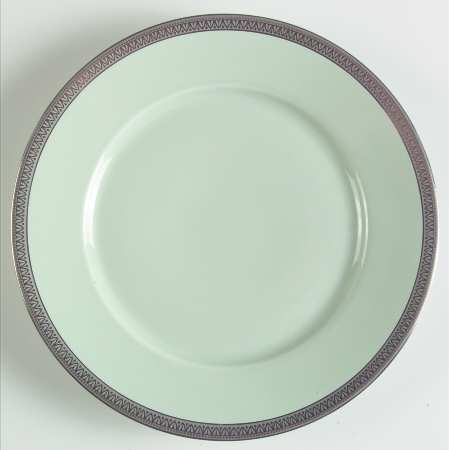 Malmaison Platinum Celadon Salad Plate