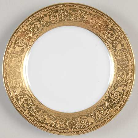 Versailles Gold Bread & Butter Plate