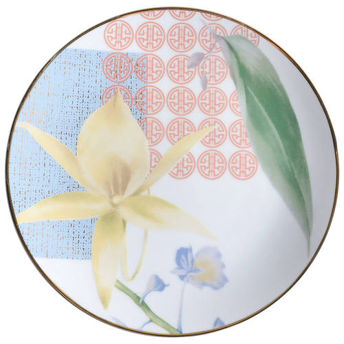 Grand Buffet Gold Accent Salad Plate
