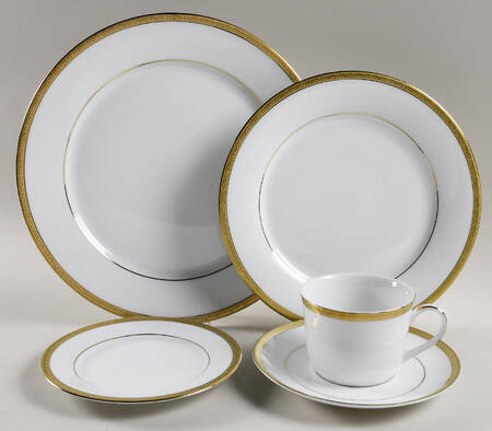 Grand Buffet Gold 5 Piece Place Setting