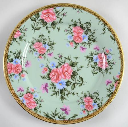 Grand Buffet Gold Accent Salad Plate