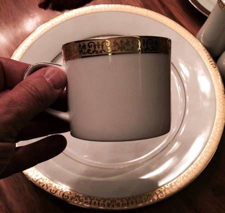 Grand Buffet Gold Flat Cup