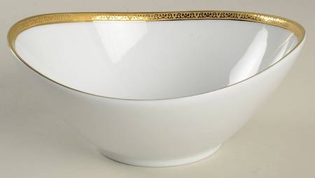 Grand Buffet Gold 7" Oval All Purpose Bowl