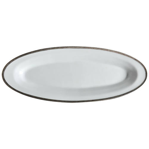 Grand Buffet Platinum 18" Oval Serving Platter