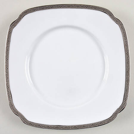Grand Buffet Platinum Square Salad Plate