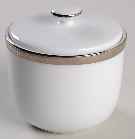 Grand Buffet Platinum Sugar Bowl & Lid