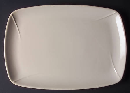 Corso Ivory 16" Rectangular Serving Platter