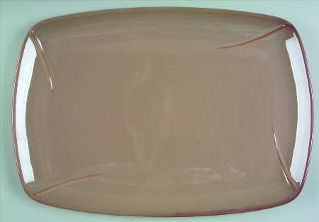 Corso Tan (Glossy) 16" Rectangular Serving Platter