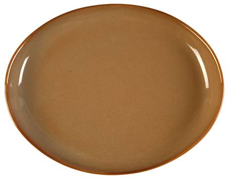 Corso Tan (Glossy) 9" Oval Serving Platter