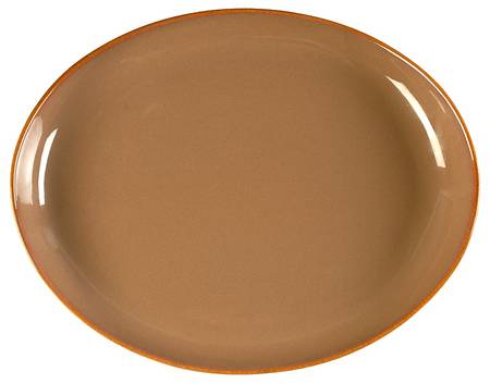 Corso Tan (Glossy) 11" Oval Serving Platter