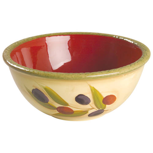 Antique Olive Coupe Soup Bowl