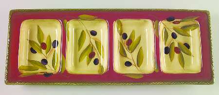 Antique Olive 4 Part Relish