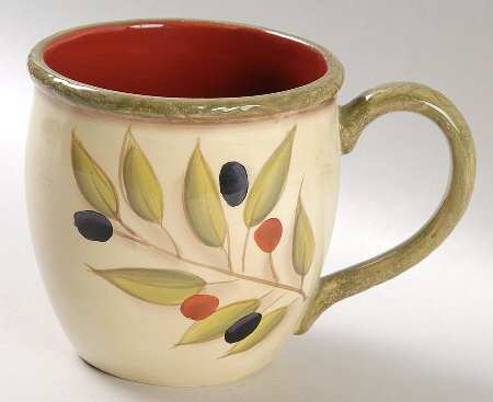 Antique Olive Mug
