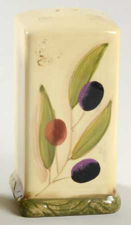 Antique Olive Salt Shaker