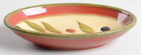 Antique Olive Dip Bowl for Chip & Dip Set