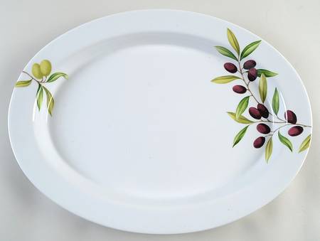 Olive Accents 16" Oval Serving Platter