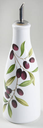 Olive Accents Oil Jar & Drizzle Spout