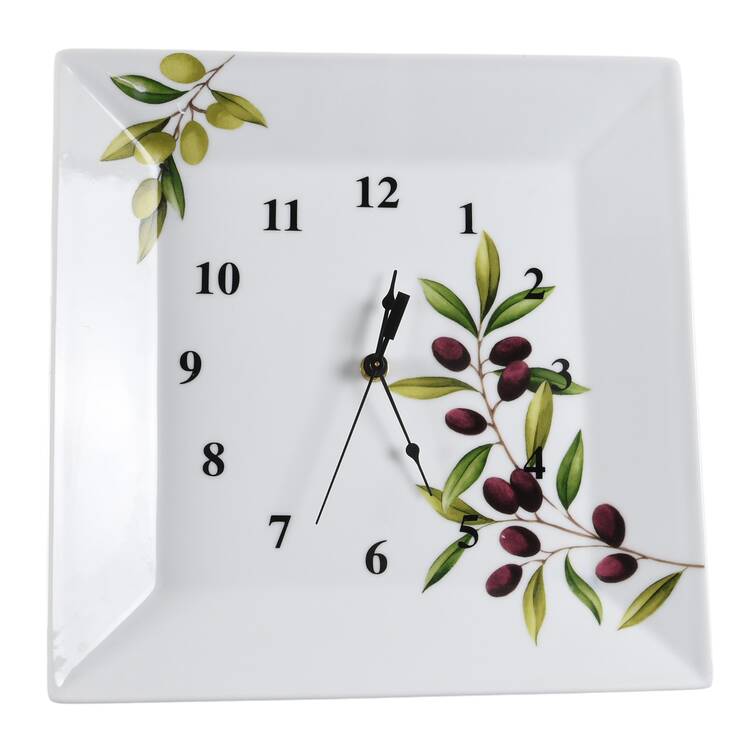 Olive Accents 1-2" depth  Clock Plate HC