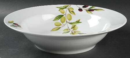 Olive Accents 12" Pasta Serving Bowl