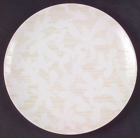 Tonal Floral Salad Plate by Calvin Klein