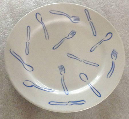 Let's Cook, Let's Eat Salad Plate