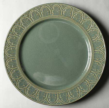 Parthenon Green 12" Chop Plate (Round Platter)