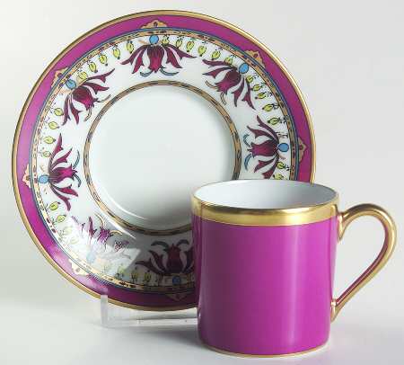 Coromandel Flat Demitasse Cup & Saucer Set