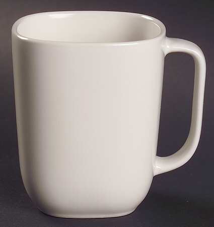 Graffiti Ivory Mug
