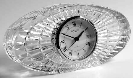 Clocks Large Oval Quartz Clock