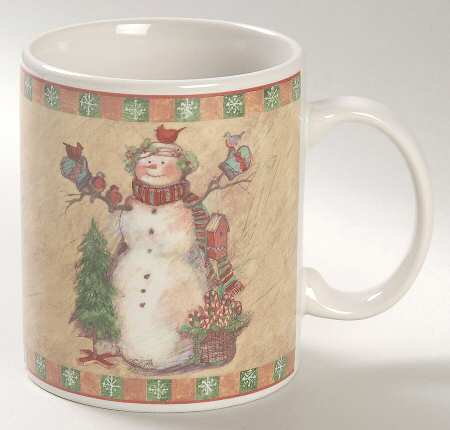 Country Snowman Mug