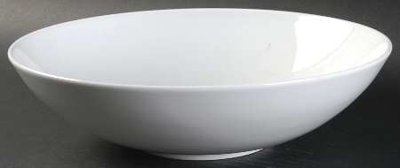 Birch (All White) 10" Round Vegetable Bowl