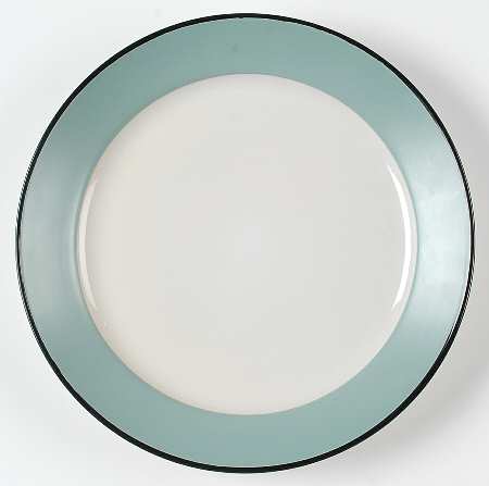 Matte Bands Dinner Plate