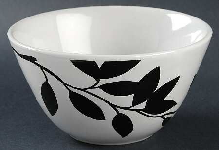 Sprawling Botanical Coupe Soup Bowl