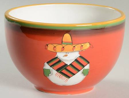 Jalapeno Holiday Coupe Cereal Bowl