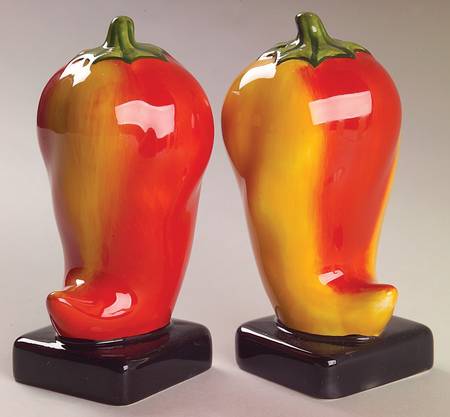 Jalapeno Figural Salt & Pepper Set