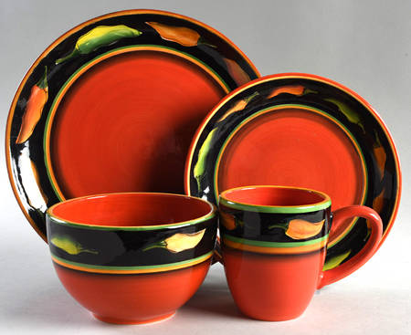 Jalapeno 4 Piece Place Setting