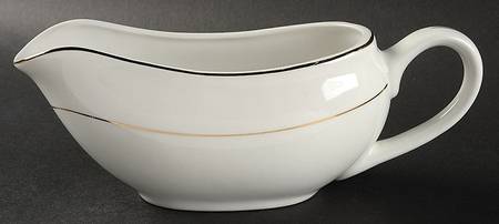Classic Gold Gravy Boat