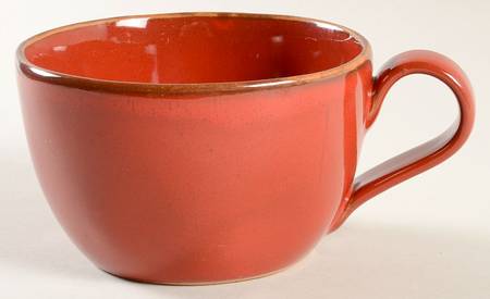 Rustic Red Soup Mug